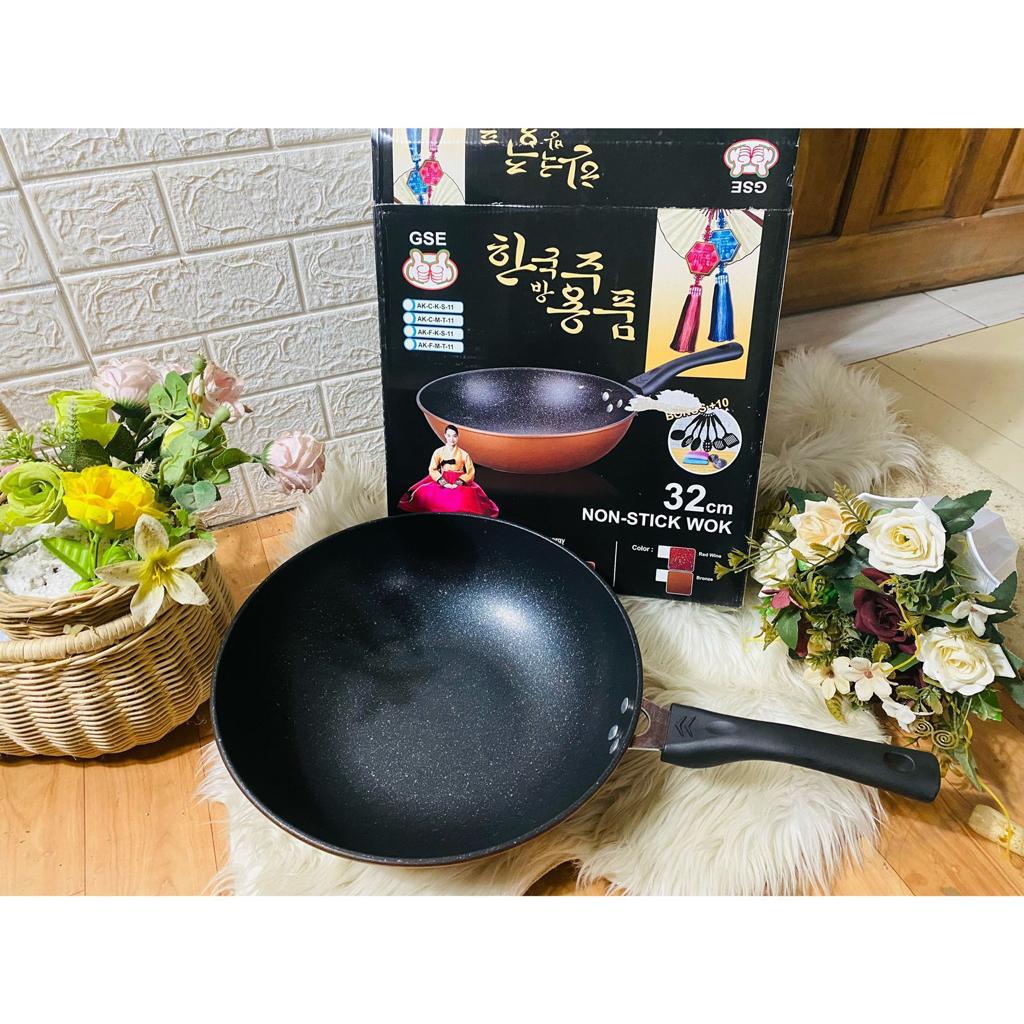 Wok Pan Korea 32cm/ Wok Pan Korea teba / WOK PAN 32 CM Japan ( Panci