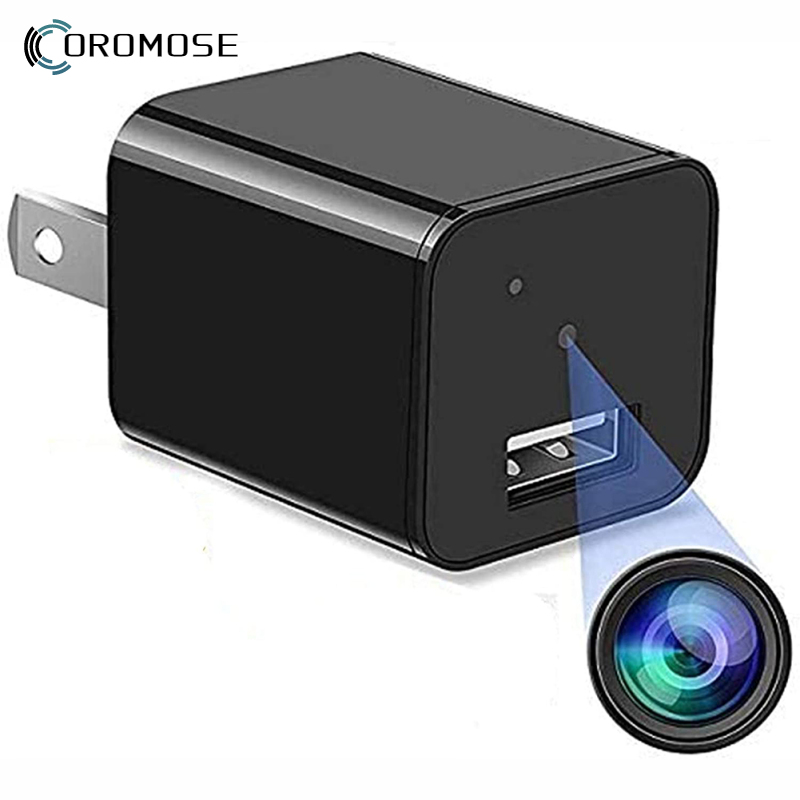 HD 1080p Wall Mini Usb Charger Camera Monitor Home Security Surveillance