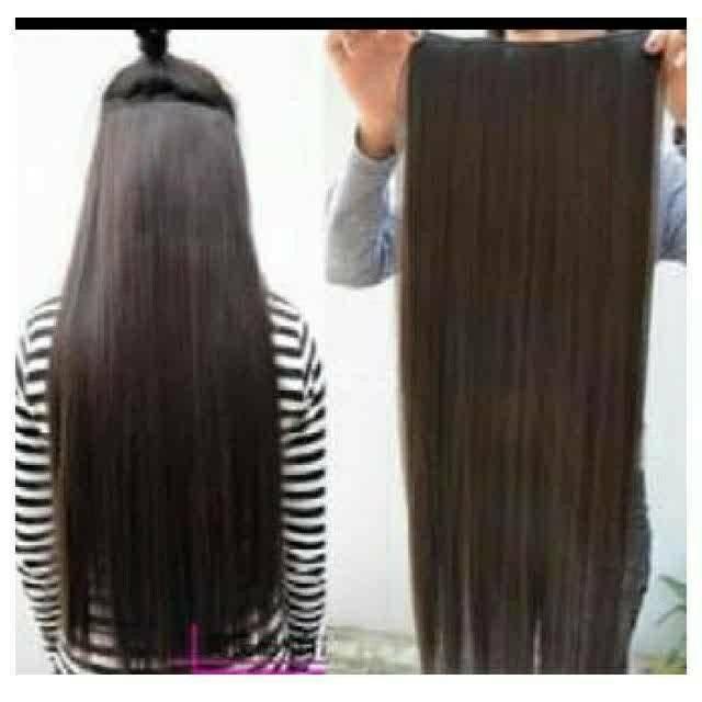 Hairclip biglayer lurus smoothing panjang 65cm / pendek 40cm
