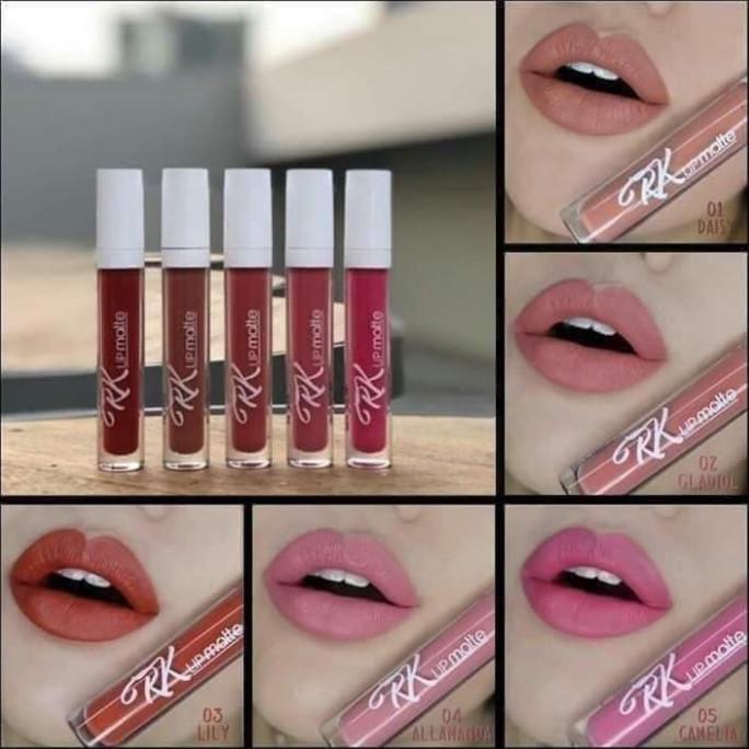 Rk lip cream matte BPom halal/LIP GOS/LIPGLOSS PINK/LIP CREAM YOU