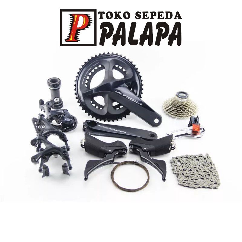 Groupset Shimano 105 Group Shimano Ultegra R8000 Shimano 105 R7100