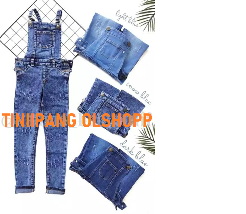OVERALL JEANS CELANA PANJANG/OVERALL 