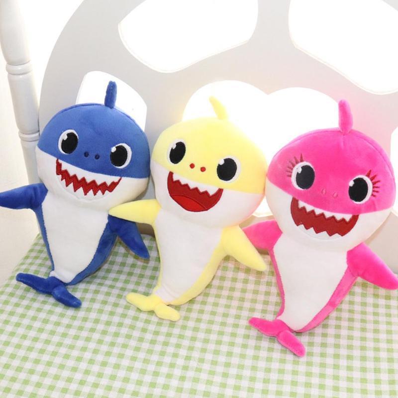 2019 Baby Shark Plush Singing Plush Toys Music Doll English Song Toy Gift USA