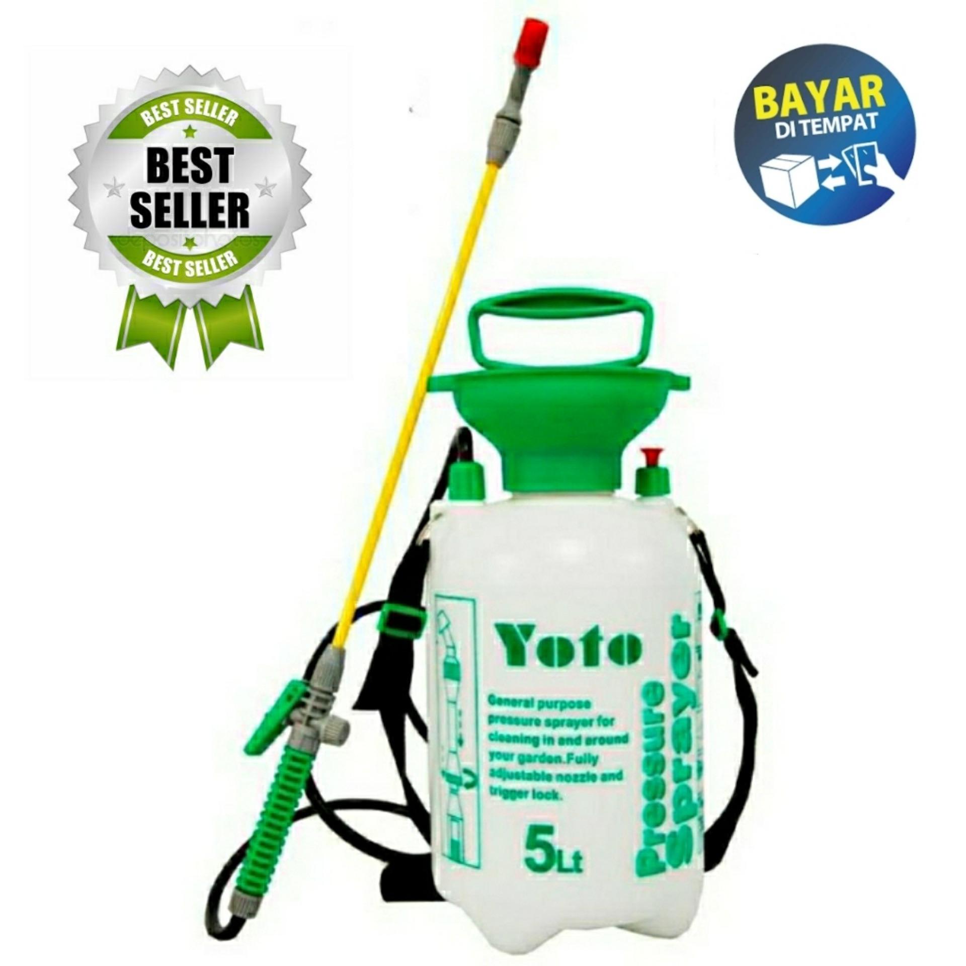 Pressure Sprayer Yoto 5 Liter Semprotan Penyemprot Tanaman