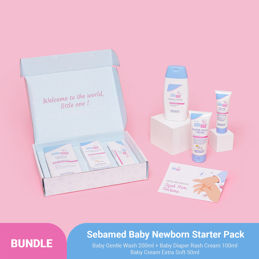 Sebamed Baby Newborn Starter Pack Paket Mulai Sebamed Untuk Bayi
