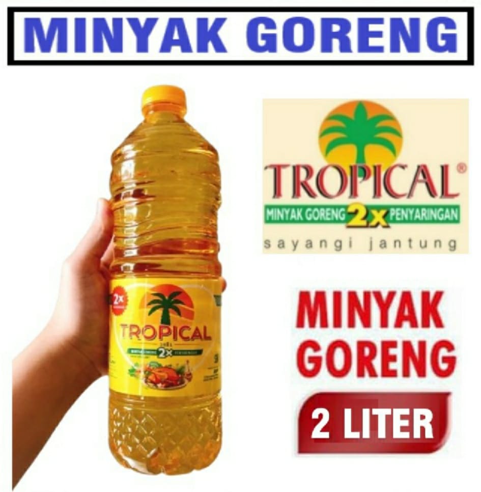 TROPICAL MINYAK GORENG BOTOL / MINYAK GORENG TROPICAL KEMASAN BOTOL