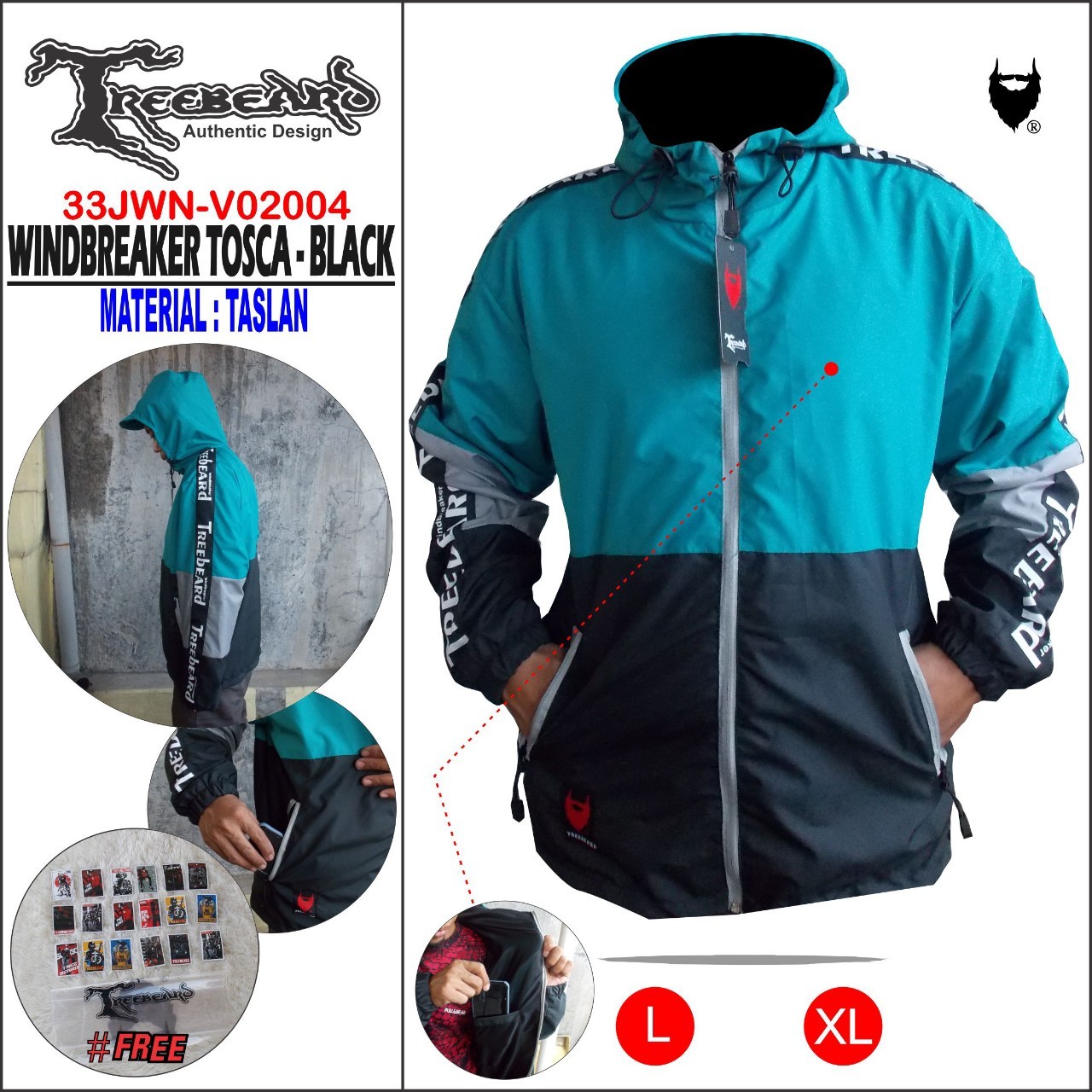 Harga on sale jaket windbreaker