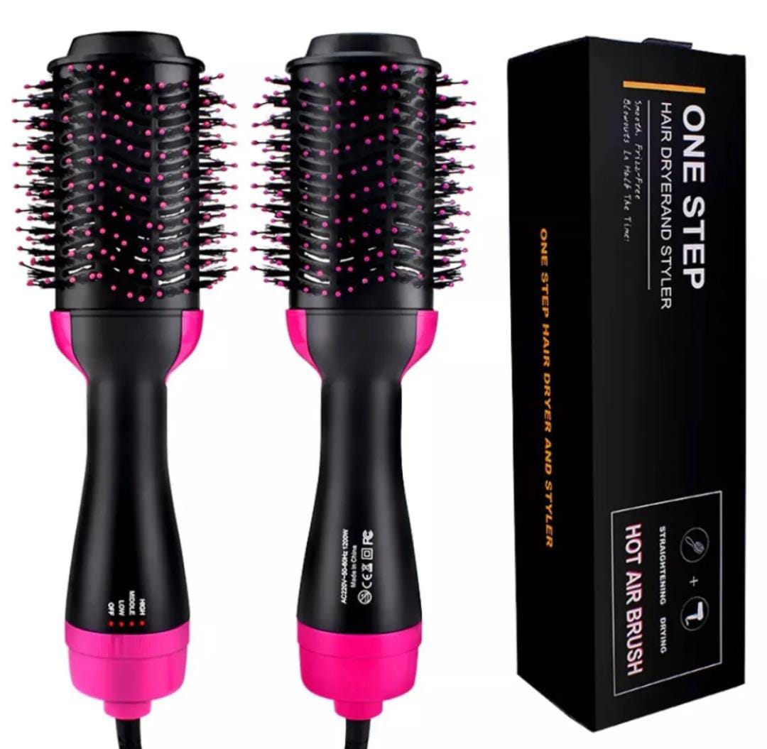 ONE STEP HAIR DRYER PENGERING RAMBUT HOT AIR BRUSH HAIRDRYER SISIR