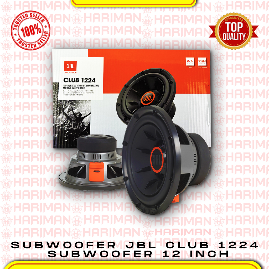 Subwoofer JBL CLUB 1224 subwoofer 12 inch Lazada Indonesia