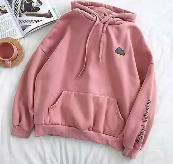 sweater hoodie wanita lazada