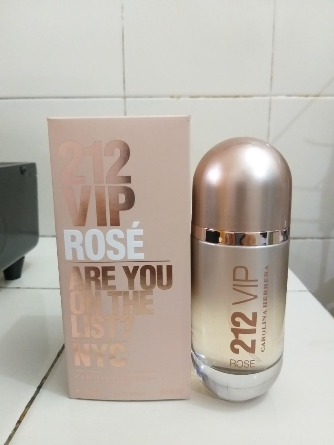 Parfum Wanita Carolina Herrera 212 VIP Rose Original Singapore 100ml EDP |  Lazada Indonesia