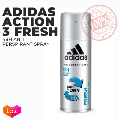 ADIDAS Action 3 Fresh 48H Anti Perspirant Spray 150ml