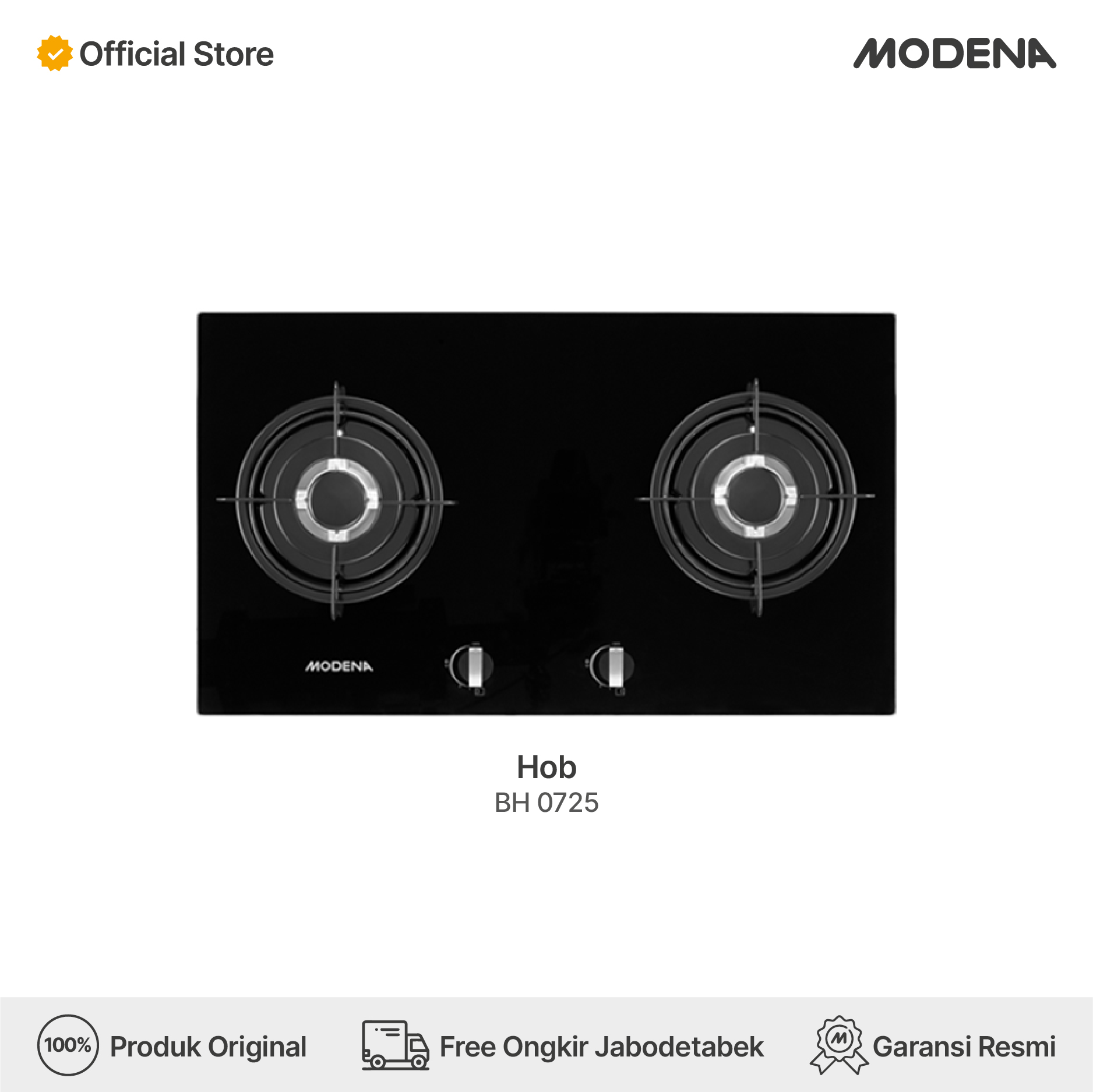 MODENA Built In Hob - BH 0725 | Lazada Indonesia