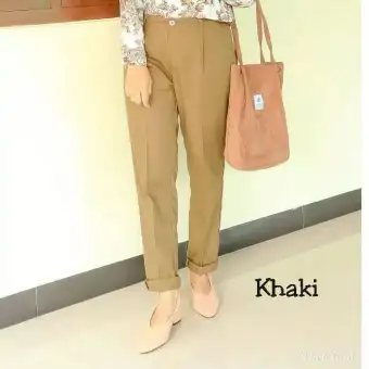 baggy pants khaki