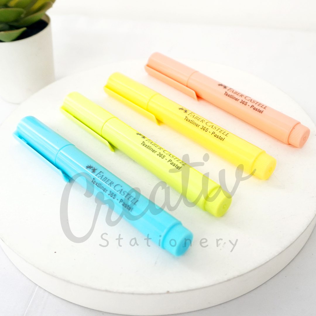 Faber Castell Textliner 365 Pastel Highlighter Penanda Pensil