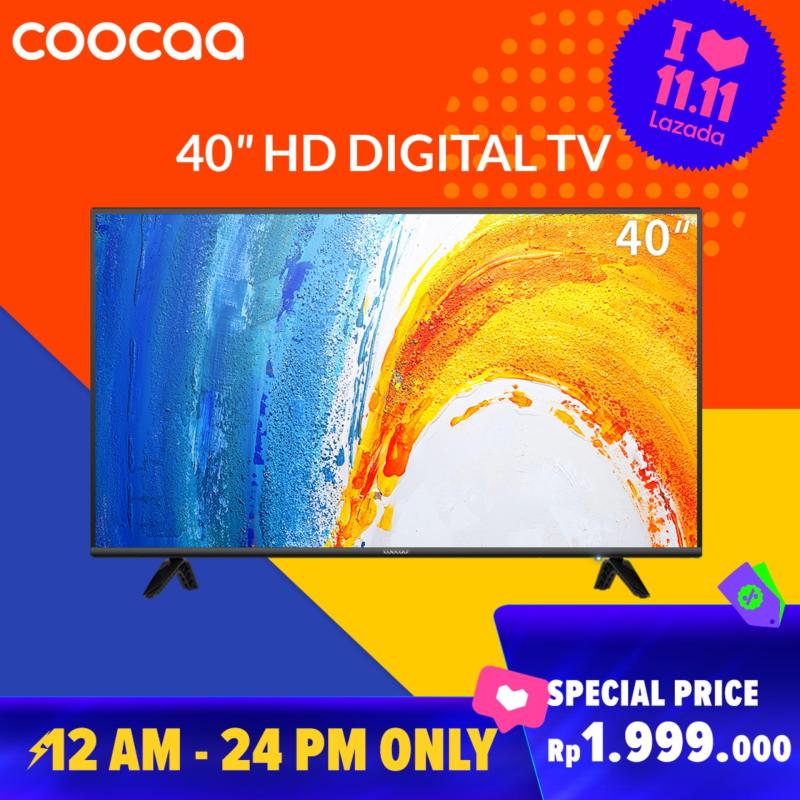 COOCAA LED TV 40 inch - Full HD Panel - Slim - USB/HDMI (Model : 40D5A)