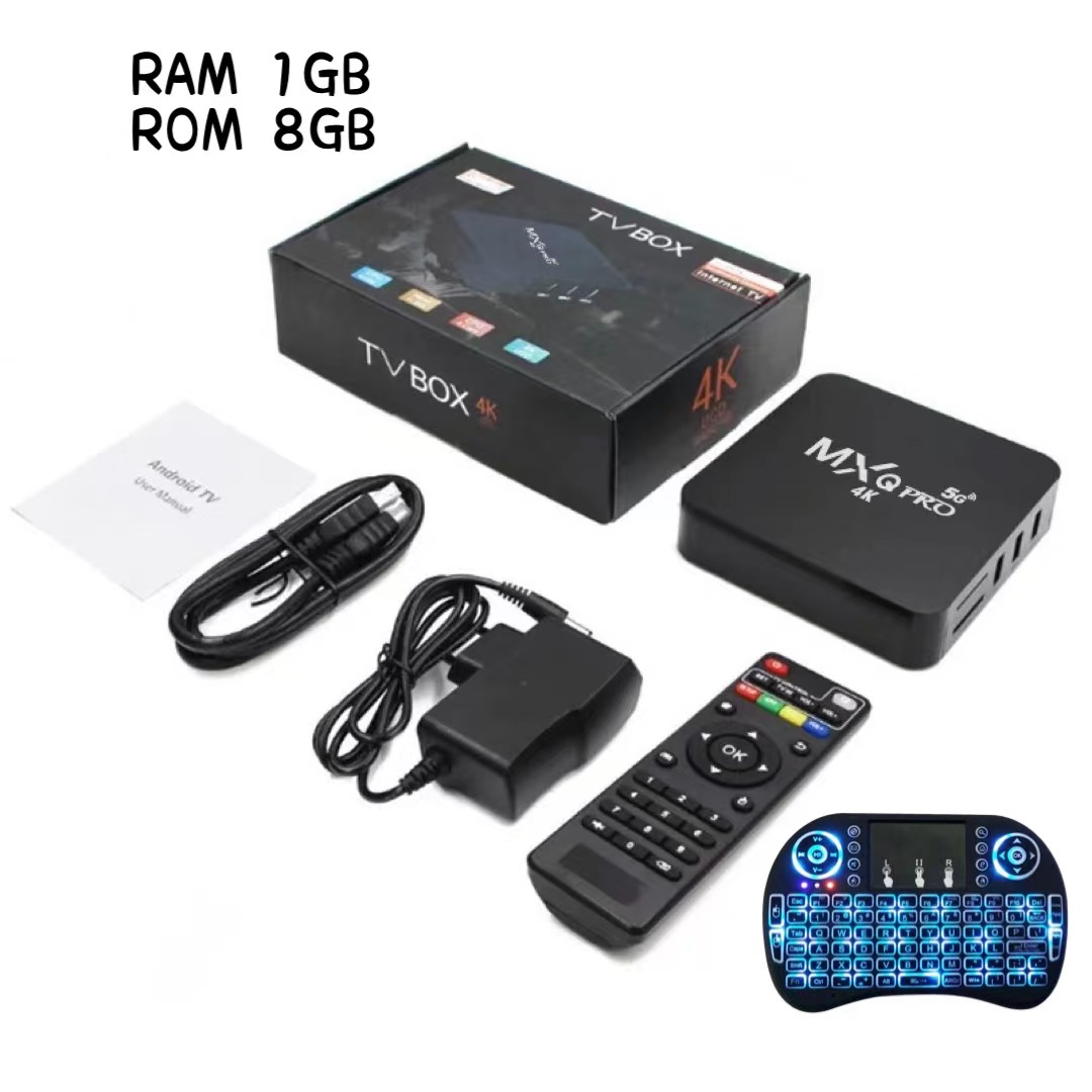 TERMURAH!!! STB Android TV BOX MXQ PRO ULTRA HD 4K ORIGINAL