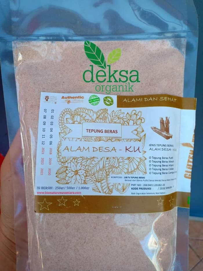 Cod Tepung Beras Merah Organik 500 Gr Tepung Beras Bio Nature Nusantara Lazada Indonesia Cod Tepung Beras Merah Organik 500 Gr Tepung Beras Bio Nature Nusantara Lazada Indonesia
