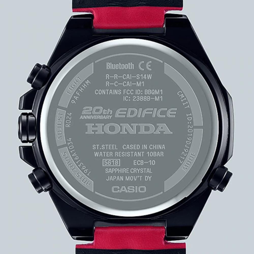 CASIO EDIFICE HONDA RACING 20TH ANNIVERSARY ECB-10HR-1ADR MEN'S LIMITED  EDITION WATCH | Lazada Indonesia