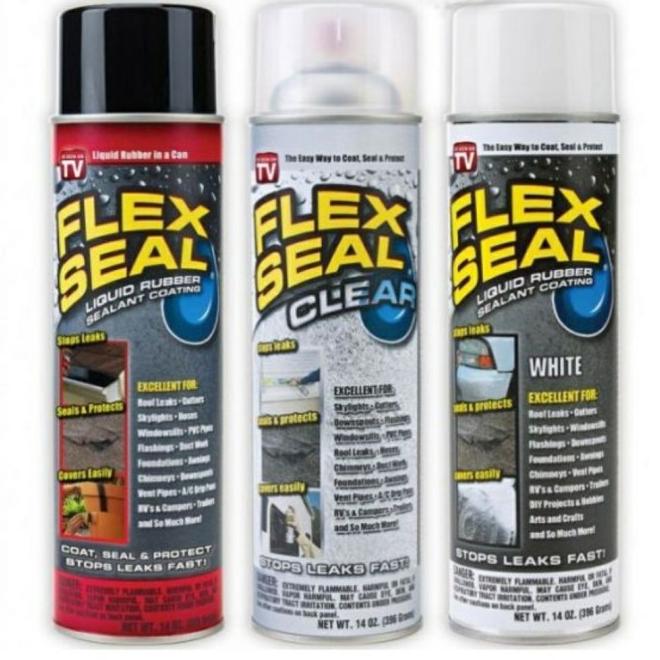 Flex Seal Clear Spray Liquid Rubber Sealant Coating Flexseal Lem Black Lazada Indonesia