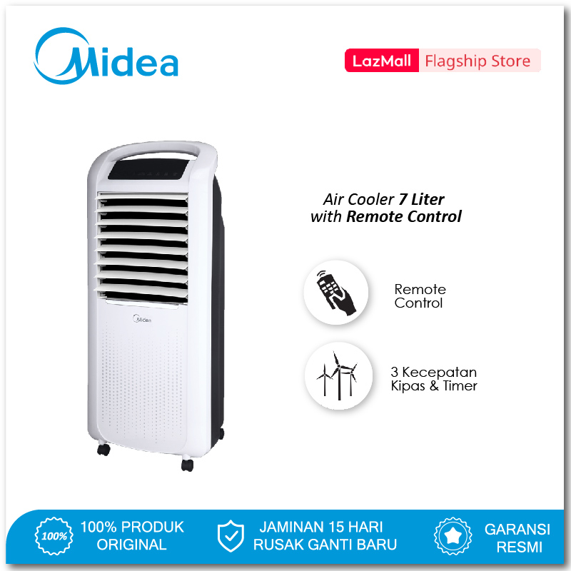 Midea Air Cooler 7 Liter AC200W 3in1 Air Cooler, Humidifier, Purifier Lazada Indonesia