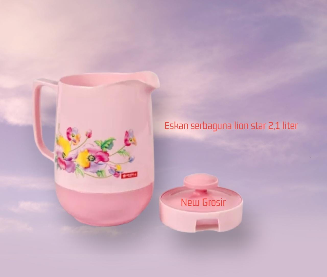 Thermo water jug 2,1 liter eskan serbaguna lion star Lazada Indonesia