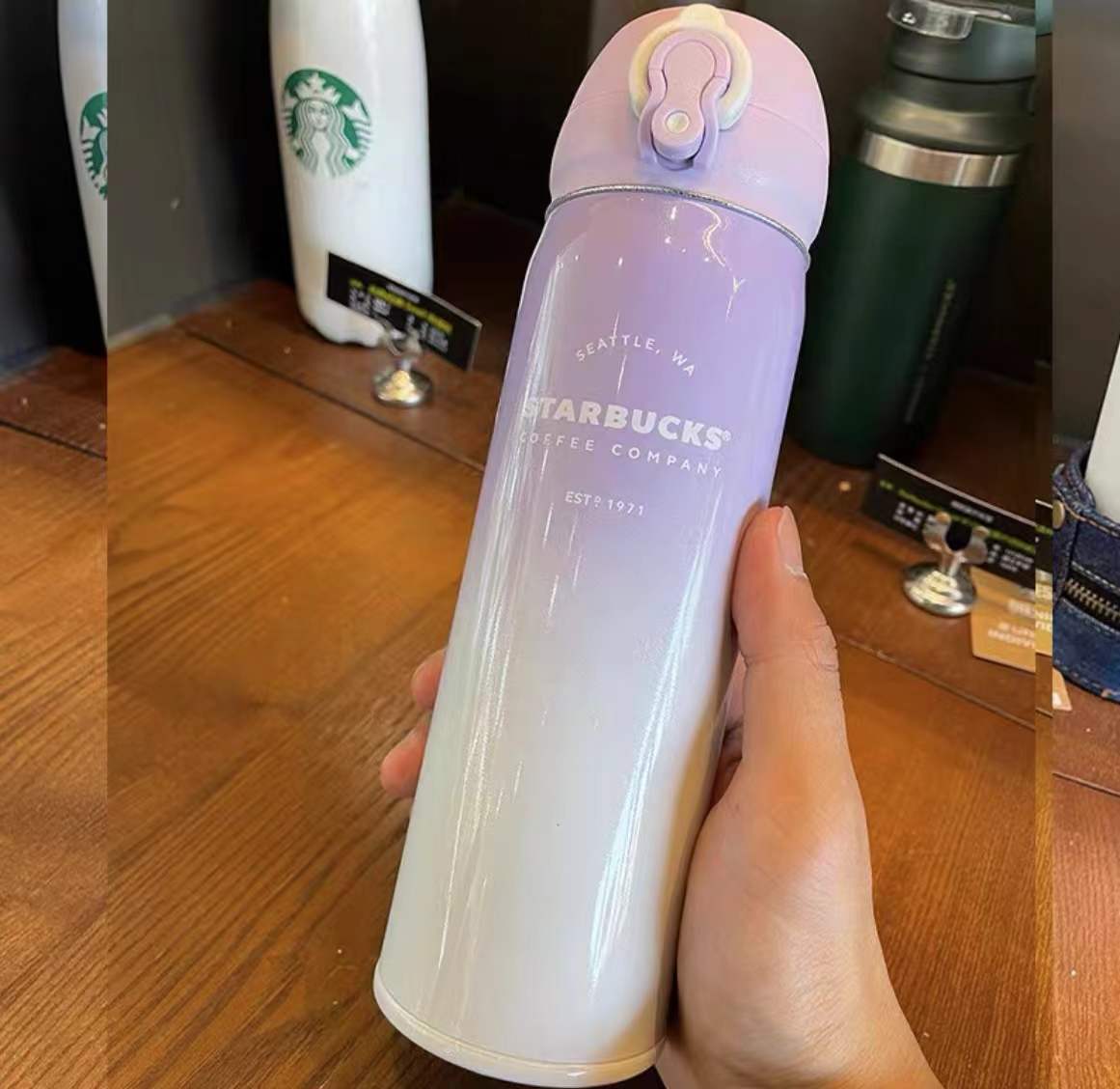 ★COD★ Starbucks Termos Botol Thermos 500ML Stainless Tumbler Starbucks ...