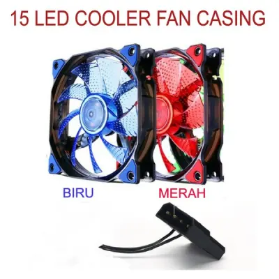 FAN Casing 12Cm with LED / FAN Case 12Cm Colours Lampu /Fan Casing CPU