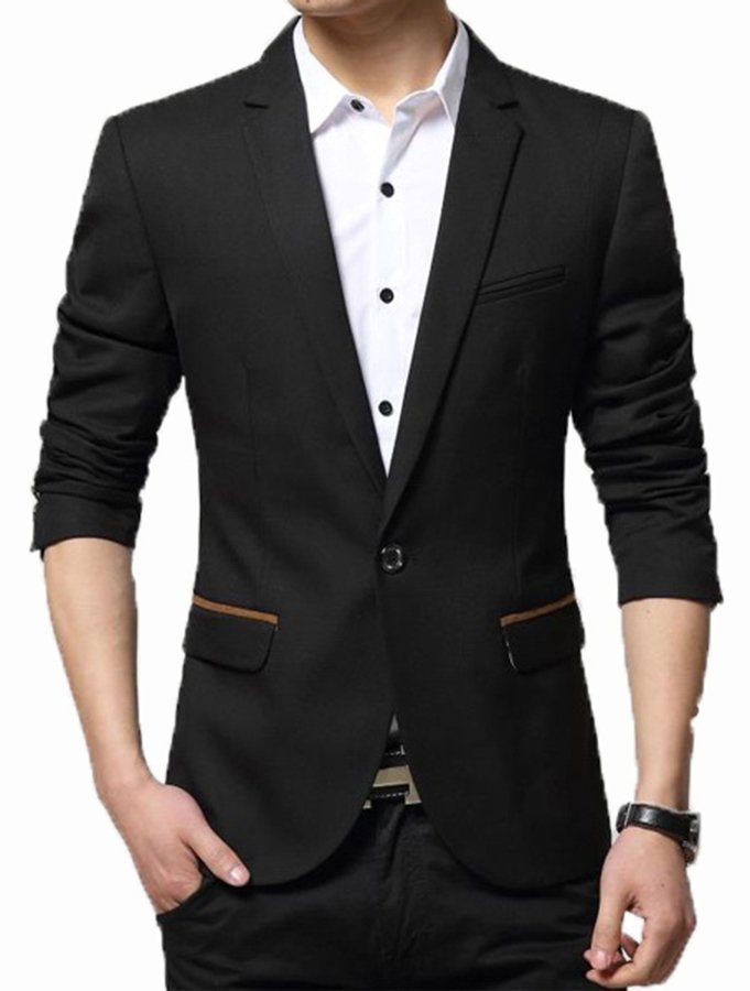 Fesyen Zone Blazer Romeo - Hitam Fesyen Zone Blazer Romeo - Hitam