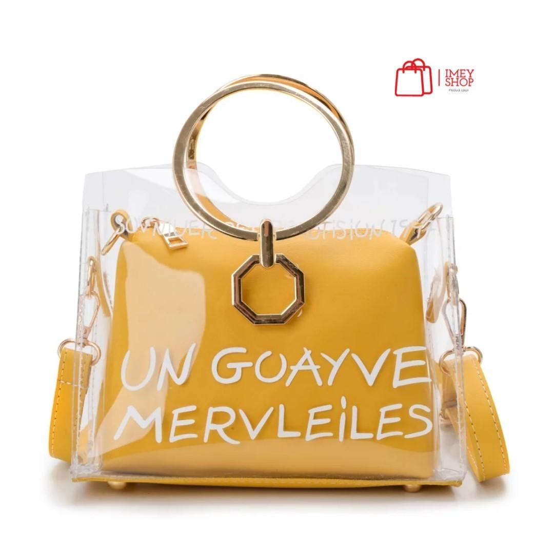 BLACKSOIL_ID Tas Selempang Gucci Sylvie Mini Snapshot Camera Sling Bag Wanita Tas Goyave Ring