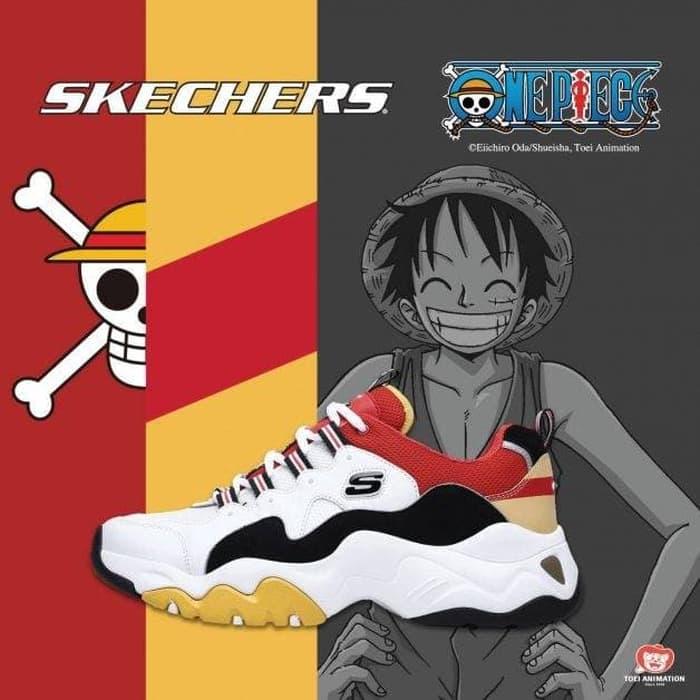 skechers x one piece shoes