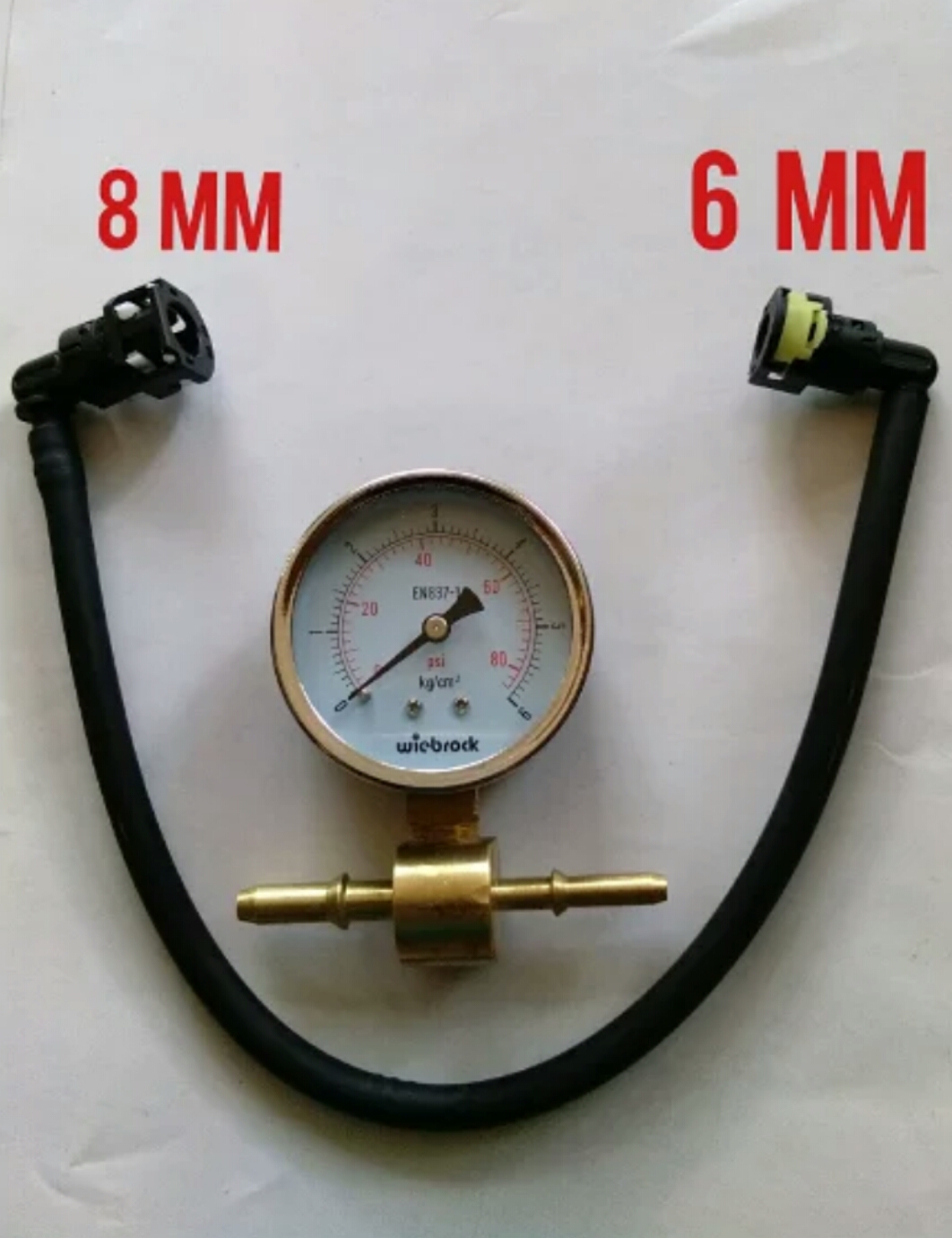 Fuel Preasure Gauge Atau Alat Ukur Tekanan Pompa Bensin Universal Semua