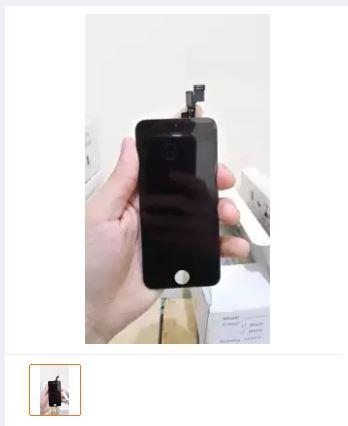 LCD TOUCHSCREEN IPHONE 5S GARANSI hitam