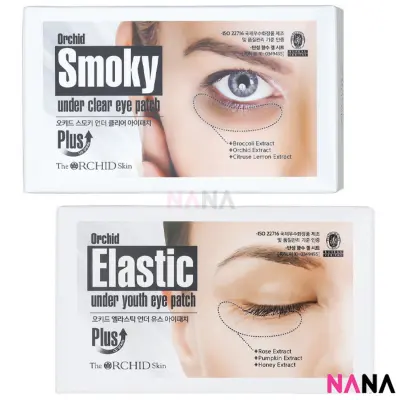 The Orchid Skin Orchid Eye Patch Set:Orchid Smoky Under Clear + Orchid Elastic Under Youth [Plus Upgrade]