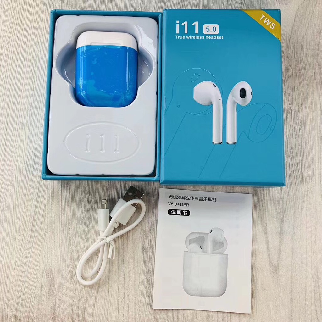 Headset Bluetooth i11 TWS Headset 