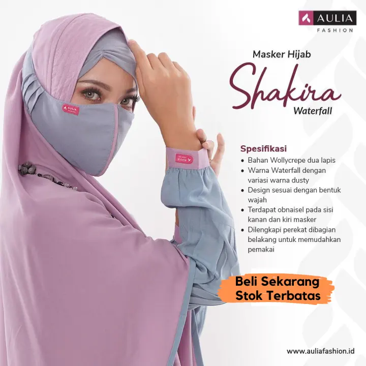 Sritex Masker Hijab Headloop Kain Anti Polusi Rewashable 1 Pcs White Jakartanotebook Com