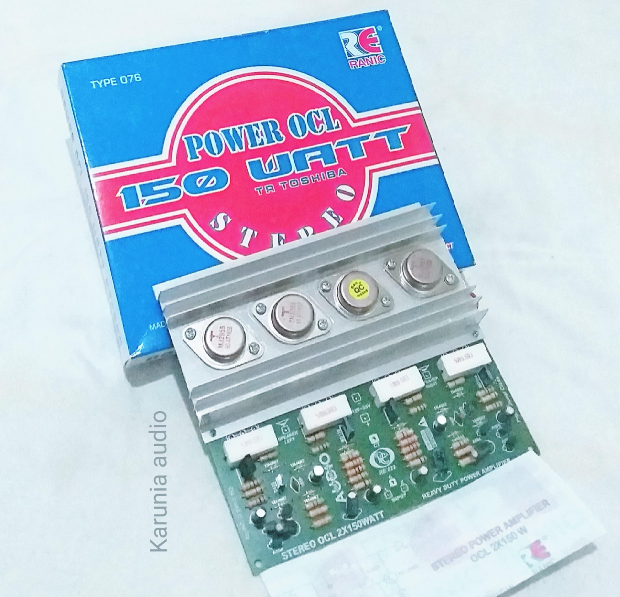 Kit Power OCL Stereo 150W TR Toshiba (Jengkol 4) | Lazada Indonesia