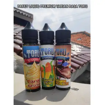 Paket Liquid Premium Toru Varian Rasa 60ml Ice Cream Durian