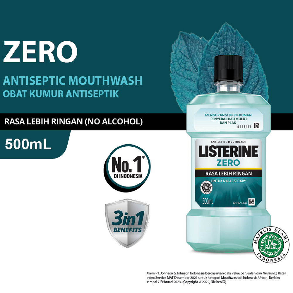 Listerine Obat Kumur Antiseptic Mouthwash Obat Kumur Antiseptik 100 Ml ...