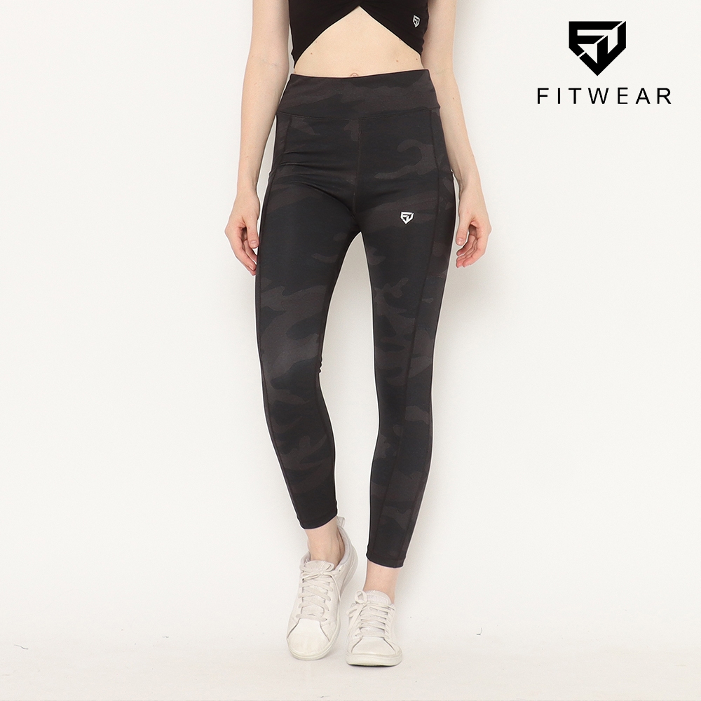 FITWEAR [BAWAHAN] ELIA POCKET CAMOUFLAGE SPORT LEGGING Lazada