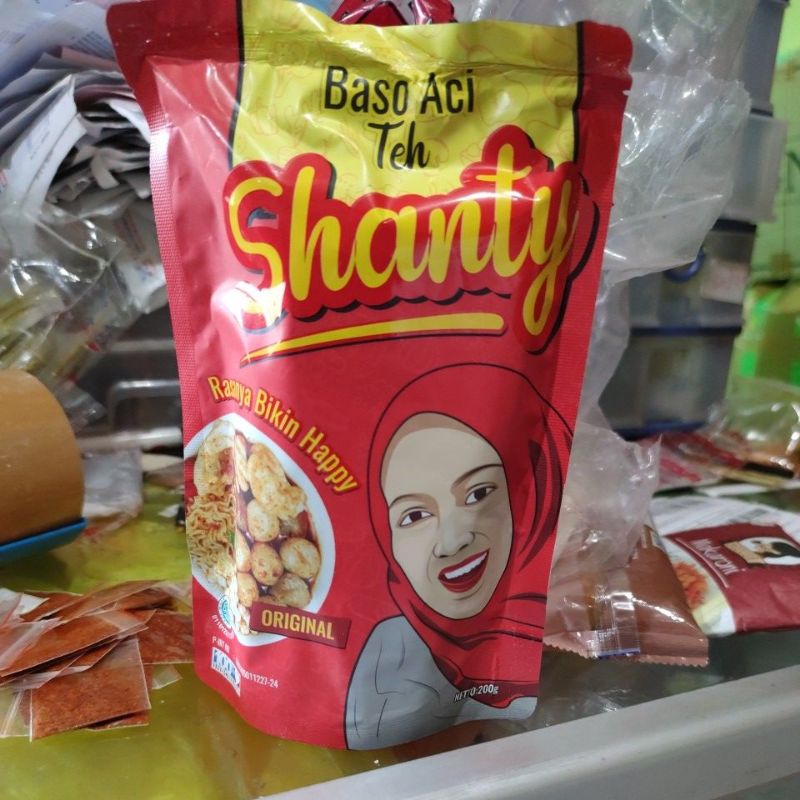 Baso Aci Teh Shanty Original Boci Yamin Teh Shanty Khas Garut Tulang