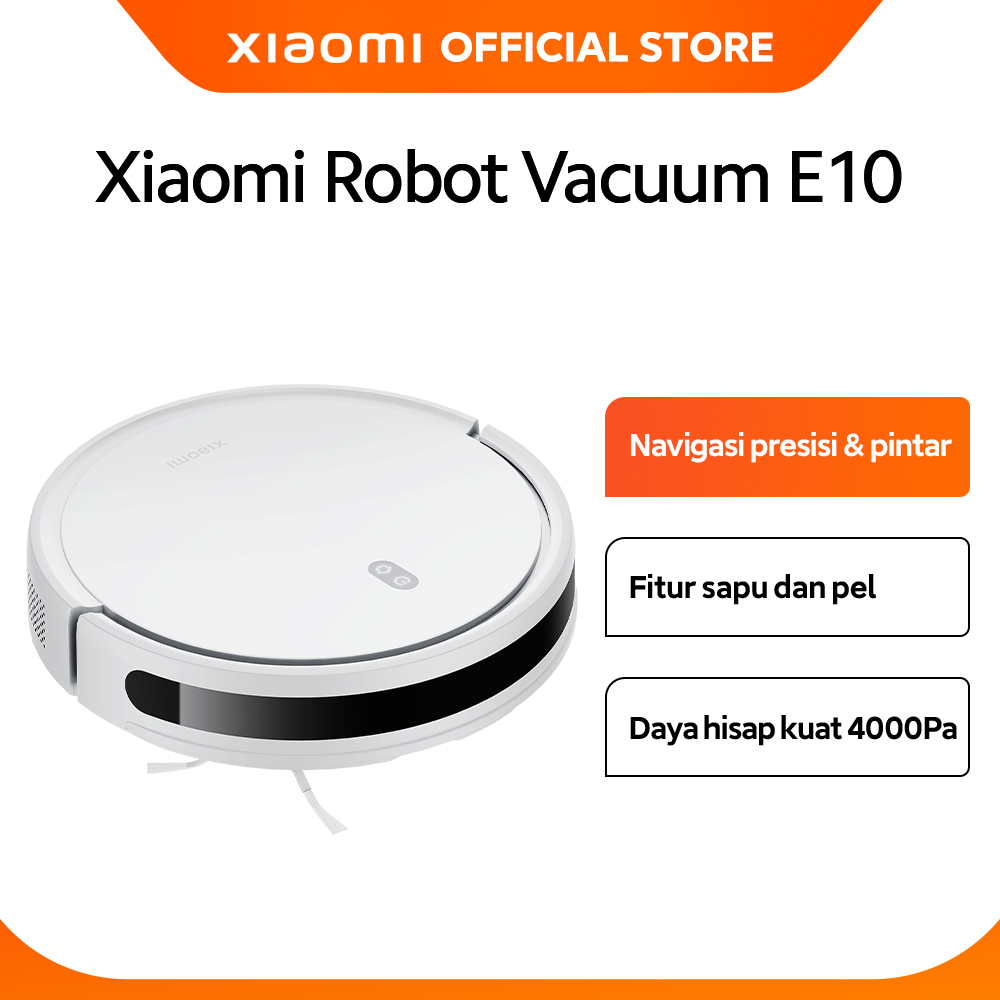 Official Xiaomi Robot Vacuum E10 - 4000Pa - Voice notifications ...