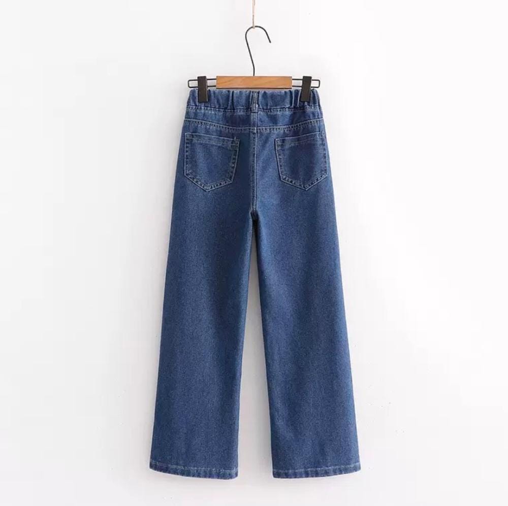 Zeck_ID Flower pants / Celana Jeans 