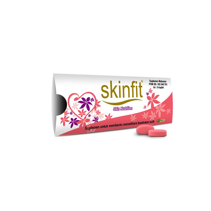 Skinfit Skin Nutrition Vitamin Kulit 5'S Suplemen Nutrisi Kulit dengan kandungan Collagen