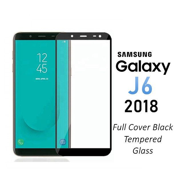 Case Samsung Tempered Glass Samsung J6 TEMPERED GLASS FULL 5D 6D