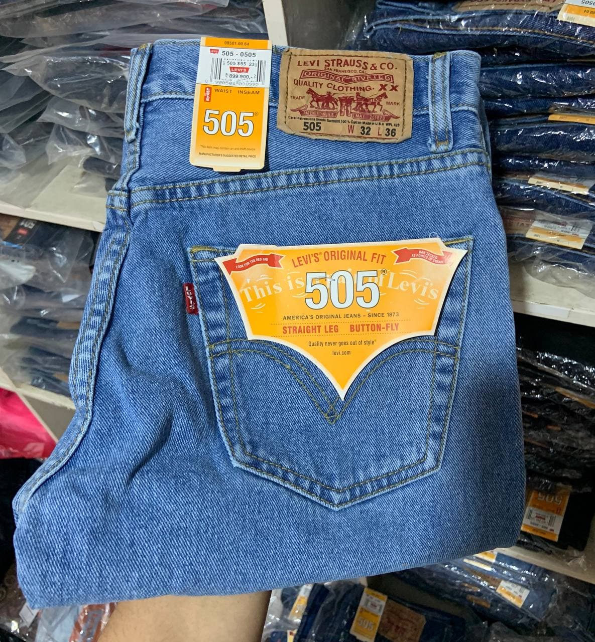 celana jeans levis 505 standart reguler 