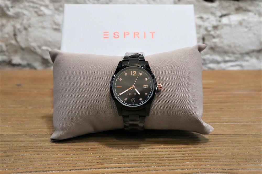 Jam Tangan Kasual Free Krepyak Sintetis Original Espirit CEK88 Hitam Amigo