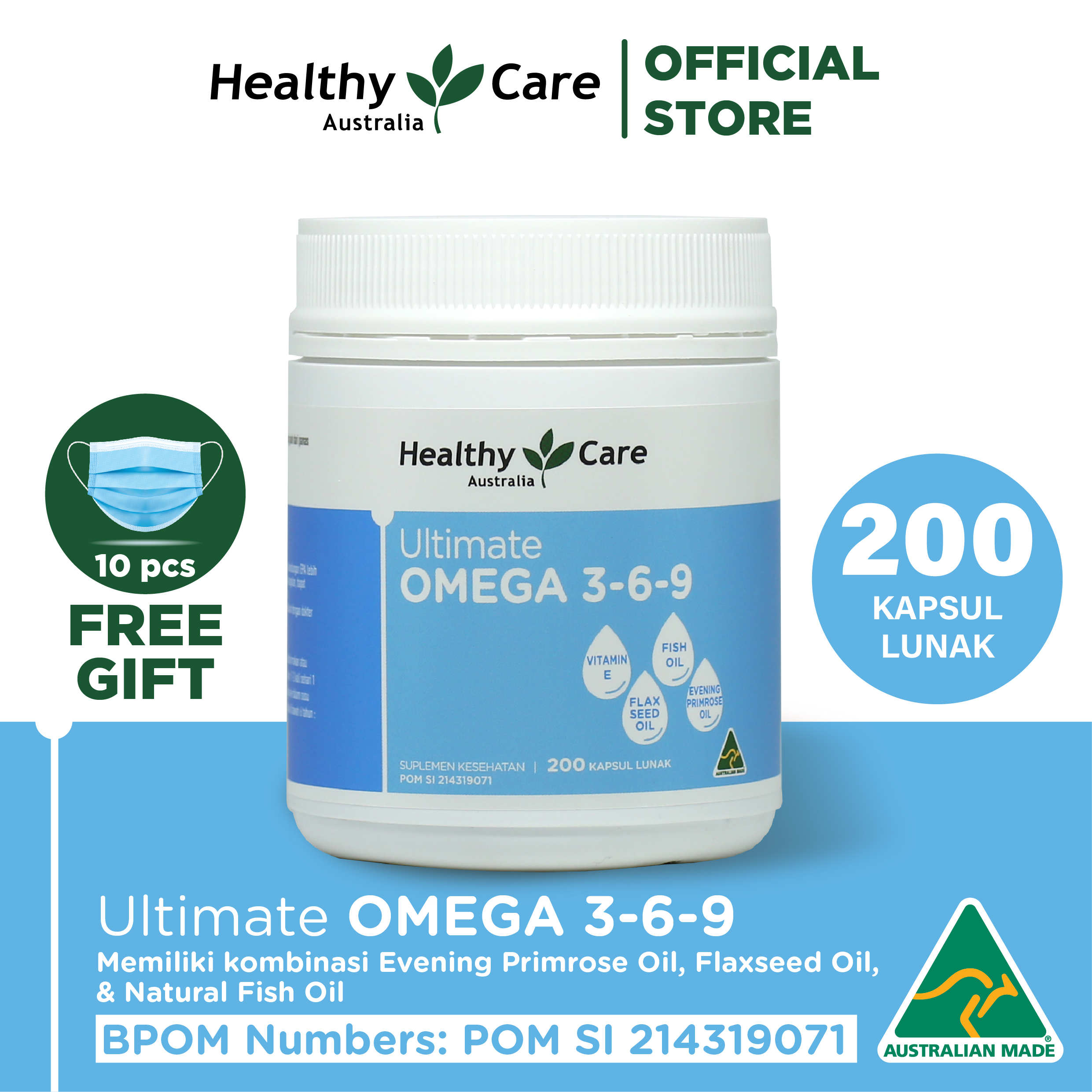 Healthy Care Ultimate Omega 369 Lazada Indonesia