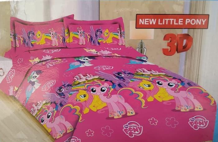 Sprei Bonita New Little Pony No.1 King 180 Seprai Pink My Little Pony By Nemo Store.