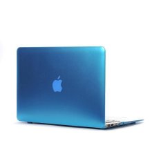 LAPTOP Cover Case untuk MacBook 12 Inch Warna Logam Hard Case Apple Laptop (Biru)